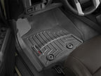 WeatherTech 16+ Toyota Tacoma Double Cab (Auto Trans Only) Front FloorLiner - Black in vehicle interior