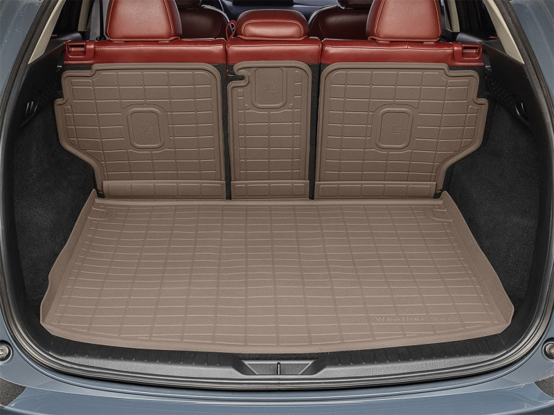 WeatherTech 22-25 Mazda CX-5 Behind 2nd Row Seating SeatBack Cargo Liners HP - Tan Secondary image