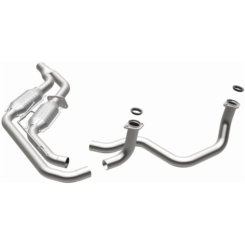 MagnaFlow Conv DF GM 89 92 (2.5in Tubing) for offroad parts