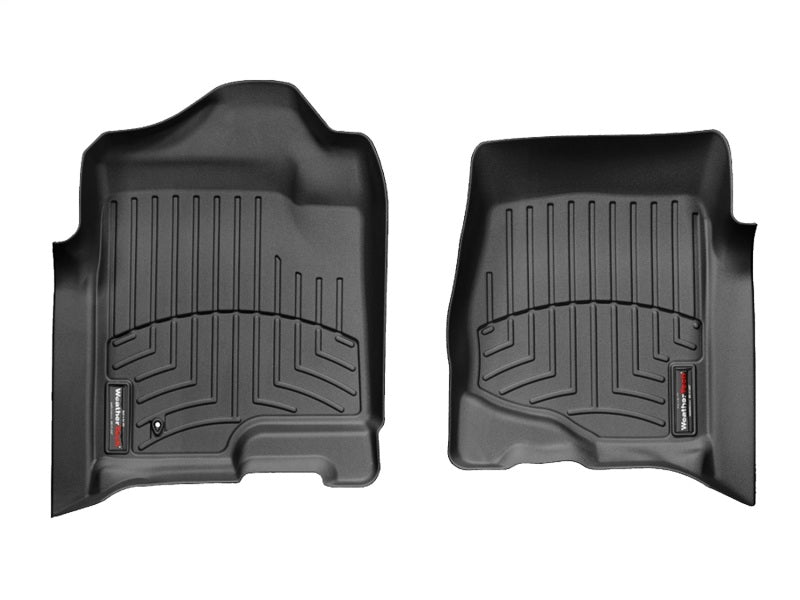 WeatherTech 07+ Chevrolet Avalanche Front FloorLiner - Black Secondary image