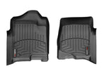 WeatherTech 07+ Chevrolet Avalanche Front FloorLiner - Black for ultimate interior protection.