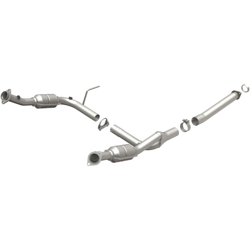 MagnaFlow DF Cat. Conv3/04-05 Ford Explorer 4.0L / 3/04-05 Mercury Mountaineer Y-Pipe Assembly Secondary image
