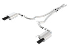 Borla Atak S Cat-Back 15-17 Ford Mustang GT 5.0L V8 MT/AT 2.5in pipe 4in tip (Black Chrome) exhaust system