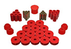 Energy Suspension 55-75 Jeep CJ5/CJ6 Red Hyper-Flex Master Bushing Set for superior off road performance