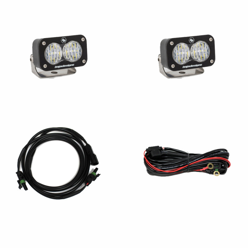 Baja Designs Toyota Tacoma 05+ / 4Runner 09+ S2 Sport Reverse Kit, offroad lighting components, truck exterior accessories.