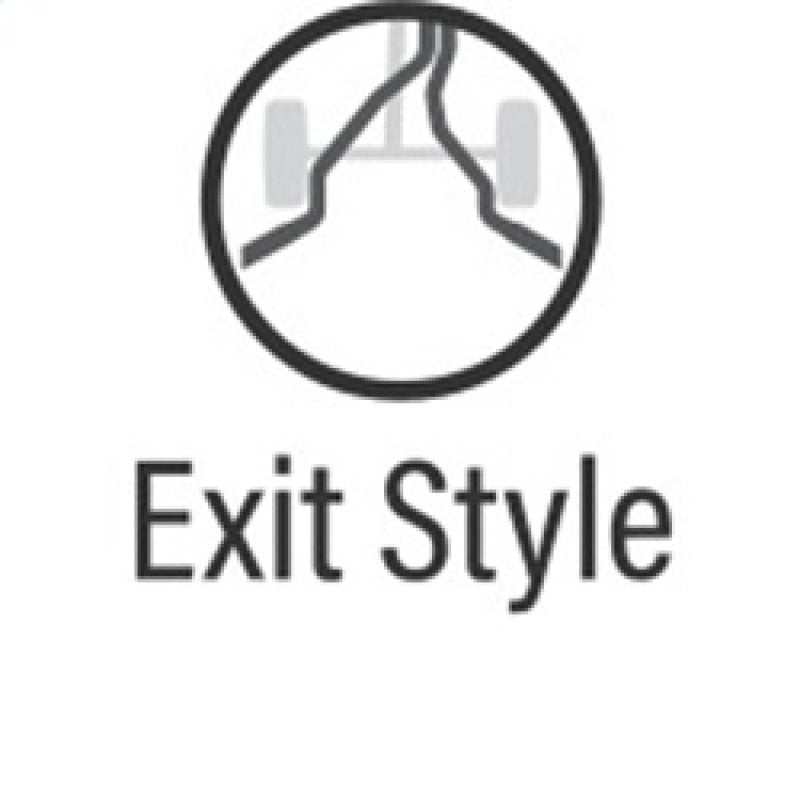 Exit Style graphic for MagnaFlow Sys C/B 68-72 GM A-Body 3inch