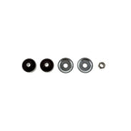 Bilstein 5100 Series 2003 Ford F-150 XLT RWD Front 46mm Monotube Shock Absorber components including washers and nuts