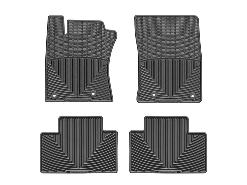 WT Rubber Mats - Rear - Blk for offroad truck accessories