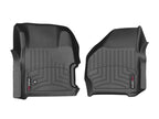 WeatherTech 99-07 Ford F250/F350/F450/F550 Super Duty Regular Cab Front FloorLiner - Black for offroad truck accessories