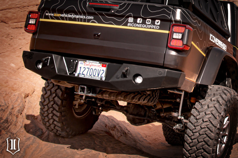 ICON 2020+ Jeep Gladiator JT Pro-Series Rear Bumper Secondary image