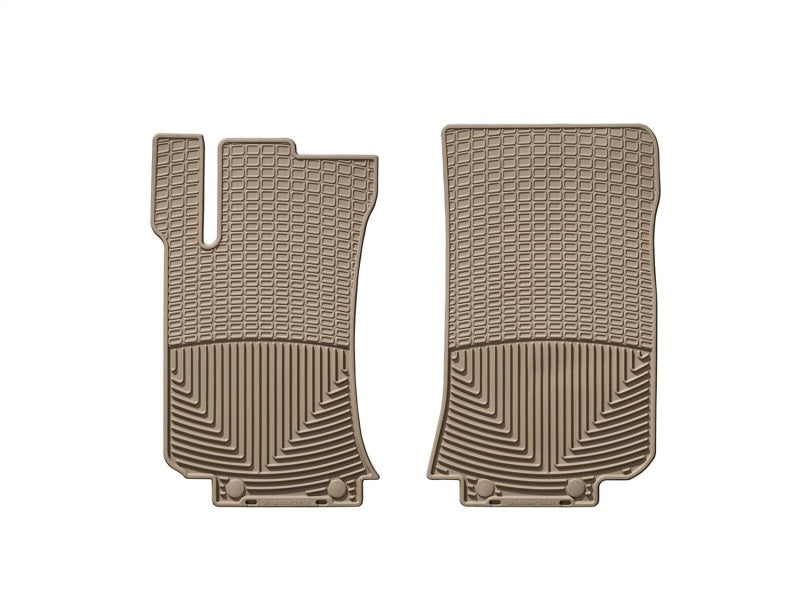 WeatherTech 06+ Mercedes-Benz R-Class (V251) Front Rubber Mats - Tan Secondary image