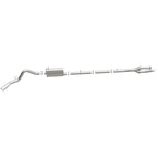 MagnaFlow Sys C/B 11-15 Ford Super Duty F250 6.2L EC CC, SS 3.5in Single Rear Pass Side Ext 5in Tip exhaust system