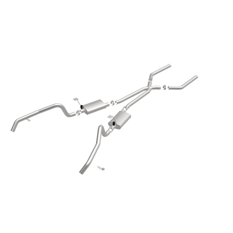 MagnaFlow Sys C/B 67-72 F-Body 2.50inch w/Tru-X performance exhaust system
