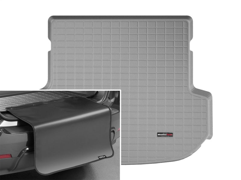 WeatherTech 16-20 Kia Sorento Cargo With Bumper Protector - Grey Secondary image