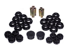Energy Suspension 96-02 Toyota 4Runner Rear Black Control Arm Bushing set for offroad performance upgrades.