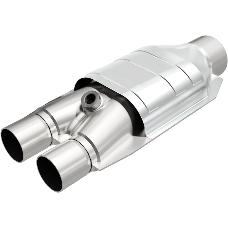 MagnaFlow Universal Catalytic Converter 3/2 Single / Dual with O2 Secondary image