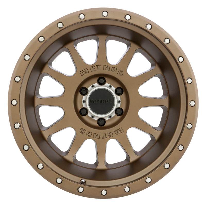 Method MR605 NV 20x10 -24mm Offset 6x5.5 106.25mm CB Method Bronze Wheel Secondary image