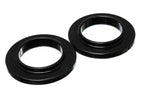 Energy Suspension Universal 2 3/4in ID 4 9/16in OD 3/4in H Black Coil Spring Isolators (2 per set) for offroad parts.