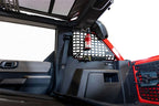 Addictive Desert Designs21-23 Ford Bronco & Bronco Raptor Rear Window Molle Storage Panels in vehicle interior.