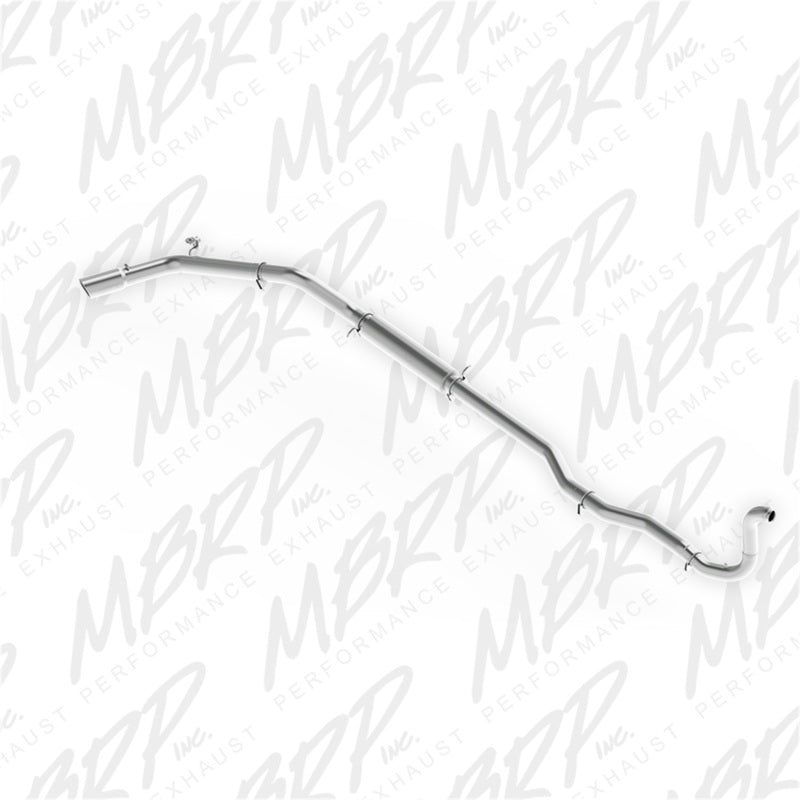 MBRP 88-93 Dodge 2500/3500 Cummins 4WD ONLY Turbo Back Single Side Exit T409 Exhaust System Secondary image