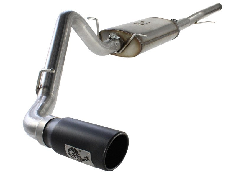 aFe MACHForce XP Exh CB, GM Silverado/Sierra 1500 2014 V*-5.3/6.2L Black tip Secondary image