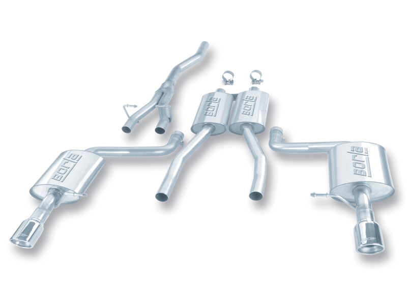 Borla Cat Back system for 02-08 Audi A4 Quattro 2.0L 4cyl exhaust components