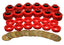 Energy Suspension Body Mount Set - Red for offroad performance upgrades