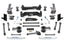 Fabtech 2015-21 Toyota 4Runner 4WD 6in Basic Sys w/Perf Shks off road parts, suspension lift kits components.