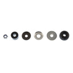 Various washers and rubber bushings for offroad parts