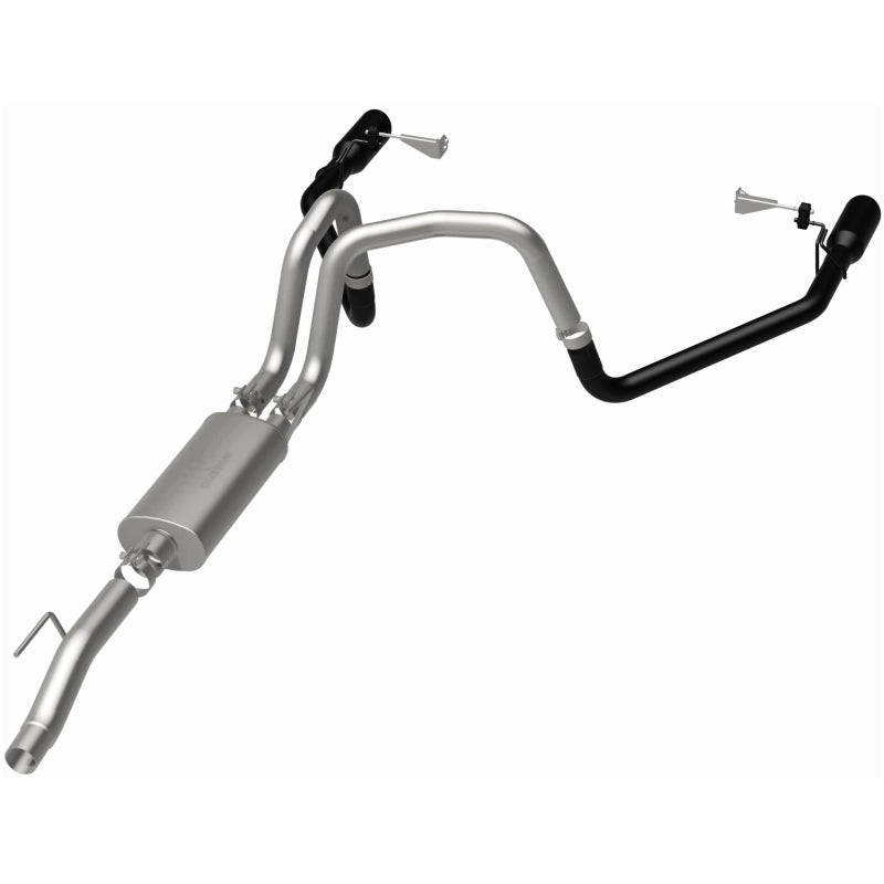 Magnaflow 21 Ford F-150 Street Series Cat-Back Performance Exhaust System- Dual-Split Rear Exit for offroad performance upgrades
