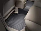 WeatherTech 05-09 Subaru Legacy Sedan Rear FloorLiner - Black installed in vehicle