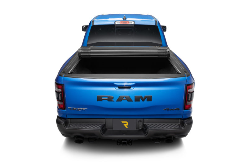 BAK 09-18 Dodge Ram (19-20 Classic) w/o Ram Box Revolver X4s 6.4ft Bed Cover (2020 New Body Style) on blue truck
