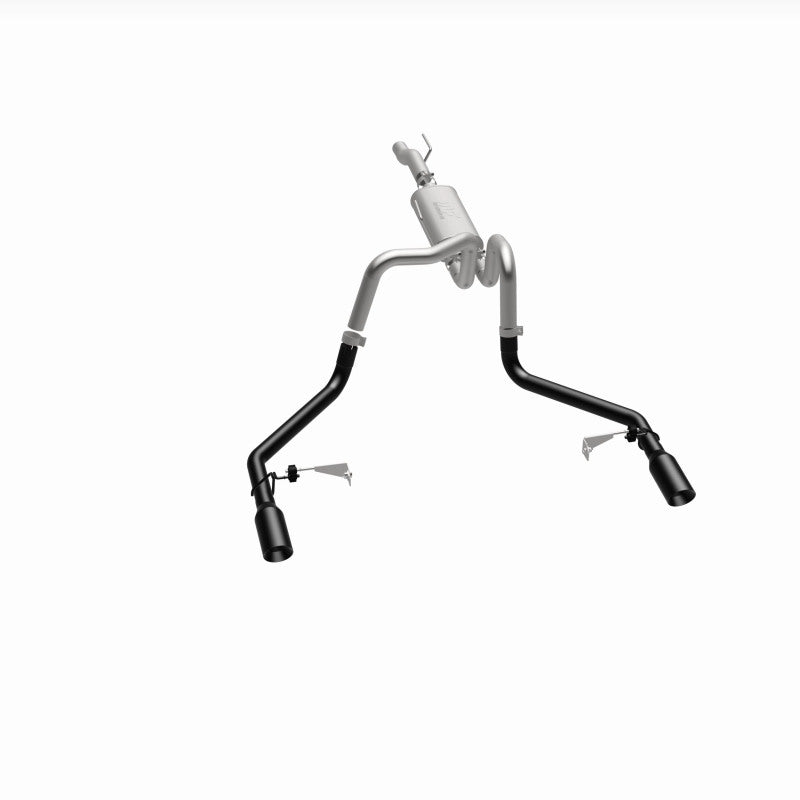 Magnaflow 21 Ford F-150 Street Series Cat-Back Performance Exhaust System- Dual-Split Rear Exit for enhanced truck performance.