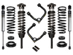 Icon 03-09 GX470 0-3.5in STAGE 2 SUSPENSION SYSTEM W/ TUBULAR UCA components for offroad performance upgrades.