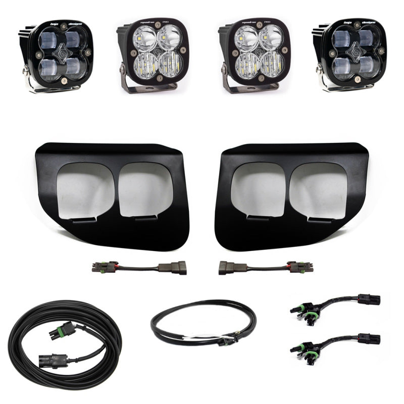 Baja Designs Ford Super Duty (20-On) Fog Lights Dual FPK SAE/Pro DC Baja Designs w/Upfitter Secondary image
