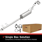 MagnaFlow BRE Exhaust Kit 01-04 Toyota Tacoma 2.7L components and box solution