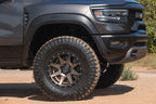 ICON Rebound 18x9 6x5.5 0mm Offset 5in BS 106.1mm Bore Bronze Wheel on offroad truck