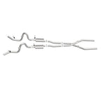 MagnaFlow Sys C/B 68-72 GM A-Body 3inch offroad parts