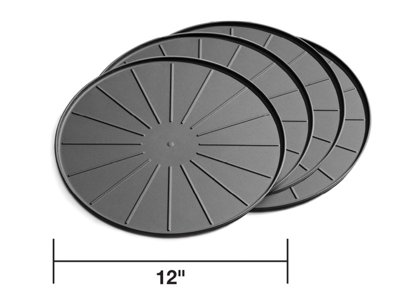 WeatherTech Home Surface Protectors 12in. - Black (Set of 4) Secondary image