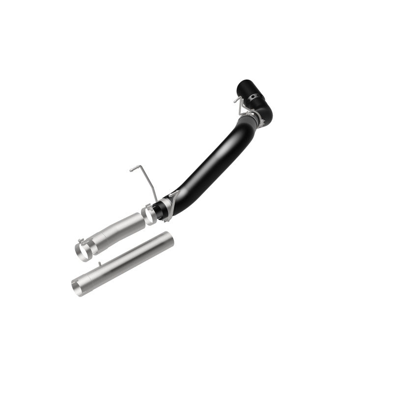 MagnaFlow 07-10 Dodge 2500/3500 409 SS DPF Back 5in Single Exit Exhaust- Black for offroad performance upgrades