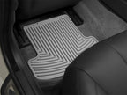 WT Rubber Mats - Front - Grey on vehicle floor for protection