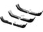 Cognito 19-24 Ford Sierra 1500 Fender Trim Finishing Caps for seamless off-road exterior accessories.
