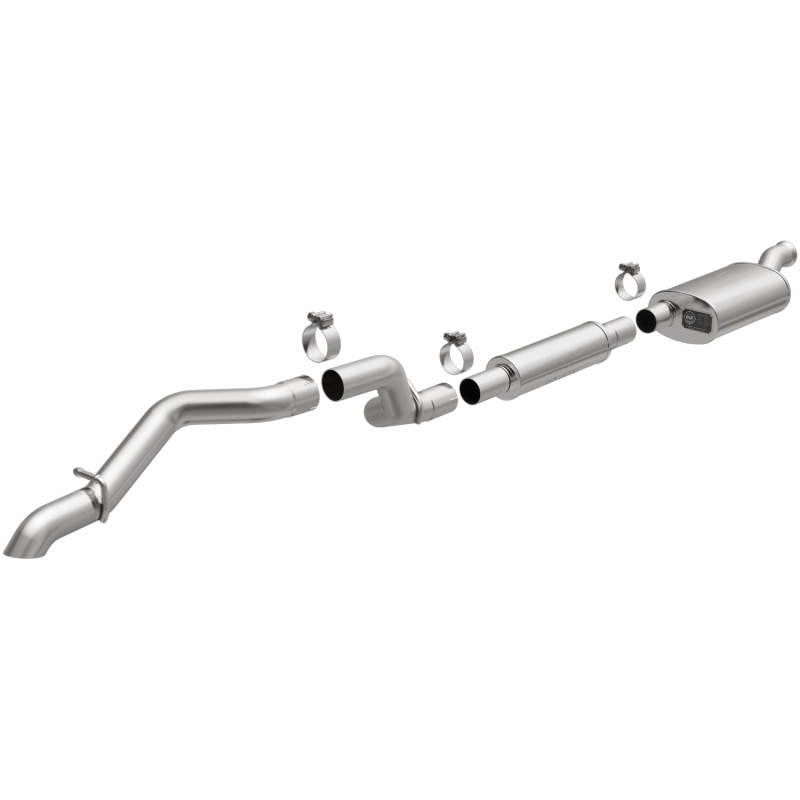 MagnaFlow 19+ Jeep Wrangler JL Overland Series Cat-Back Performance Exhaust System Secondary image