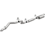 MagnaFlow 19+ Jeep Wrangler JL Overland Series Cat-Back Performance Exhaust System for offroad performance upgrades.