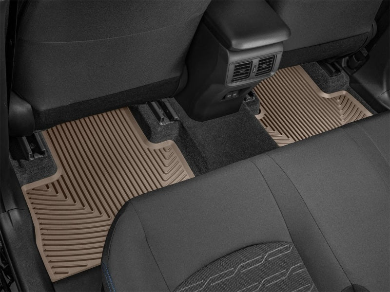 WeatherTech 2019+ Toyota Rav4 Rear Rubber Mats - Tan Secondary image