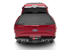 BAK 17-21 Honda Ridgeline Revolver X4s 5.4ft Bed Cover on a red Ford F150