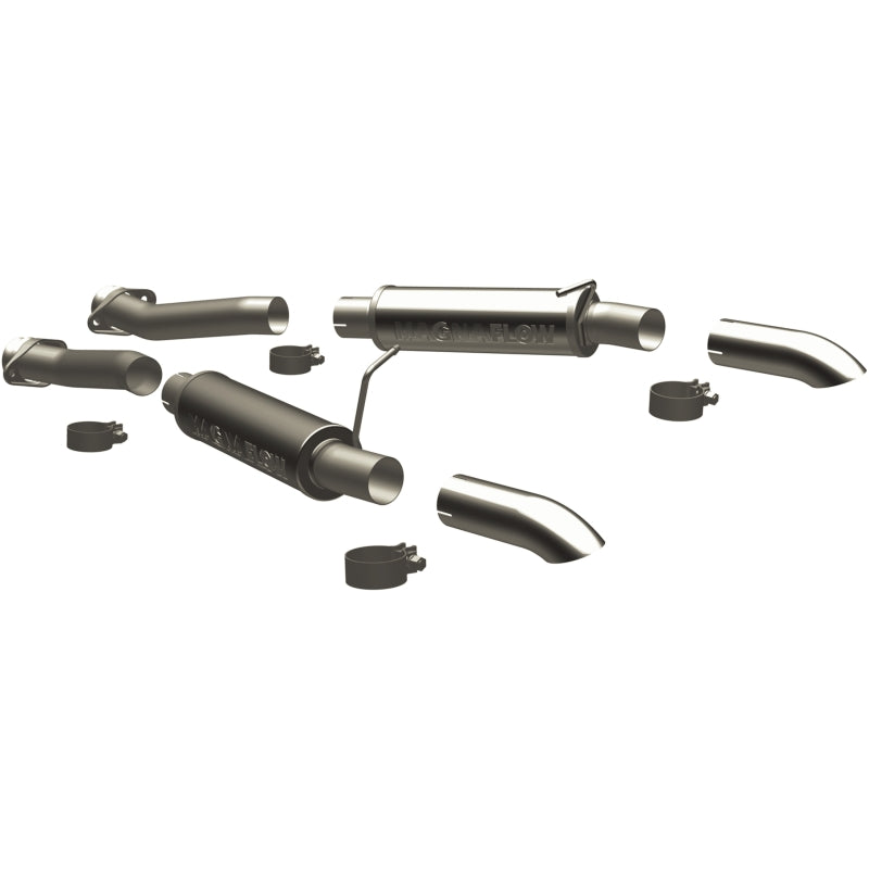 MagnaFlow SYS C/B 86-04 Mustang 2.5inch 4.6/5.0 w/ Turn Downs Secondary image
