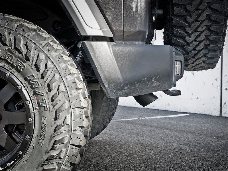 aFe MACH Force-Xp Axle-Back Exhaust System w/Black Tip 18-20 Jeep Wrangler L4-2.0T / V6-3.6L Secondary image