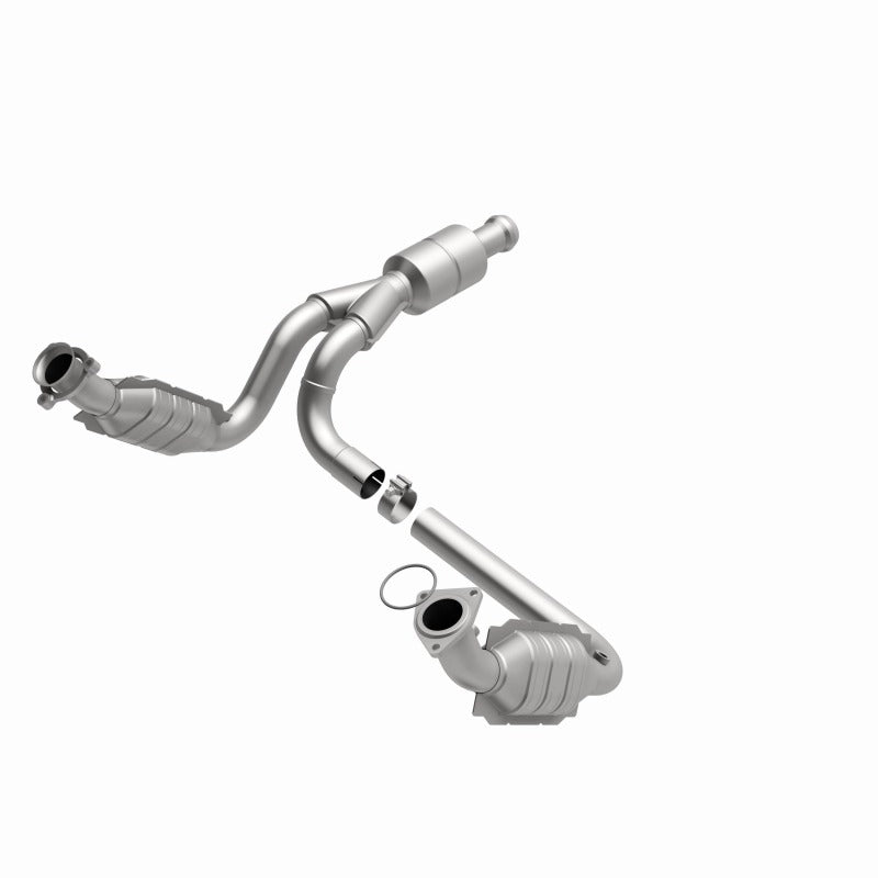 MagnaFlow Conv DF 09-13 Chevy Avalanche 5.3L exhaust system for offroad performance upgrades