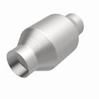 MagnaFlow Conv Univ 2.25in Inlet/Outlet Center/Center Round catalytic converter for offroad performance upgrades
